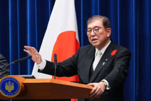 Image: shigeru ishiba Japanese Prime Minister Credit: Japan’s Ministry of Internal Affairs and Communications